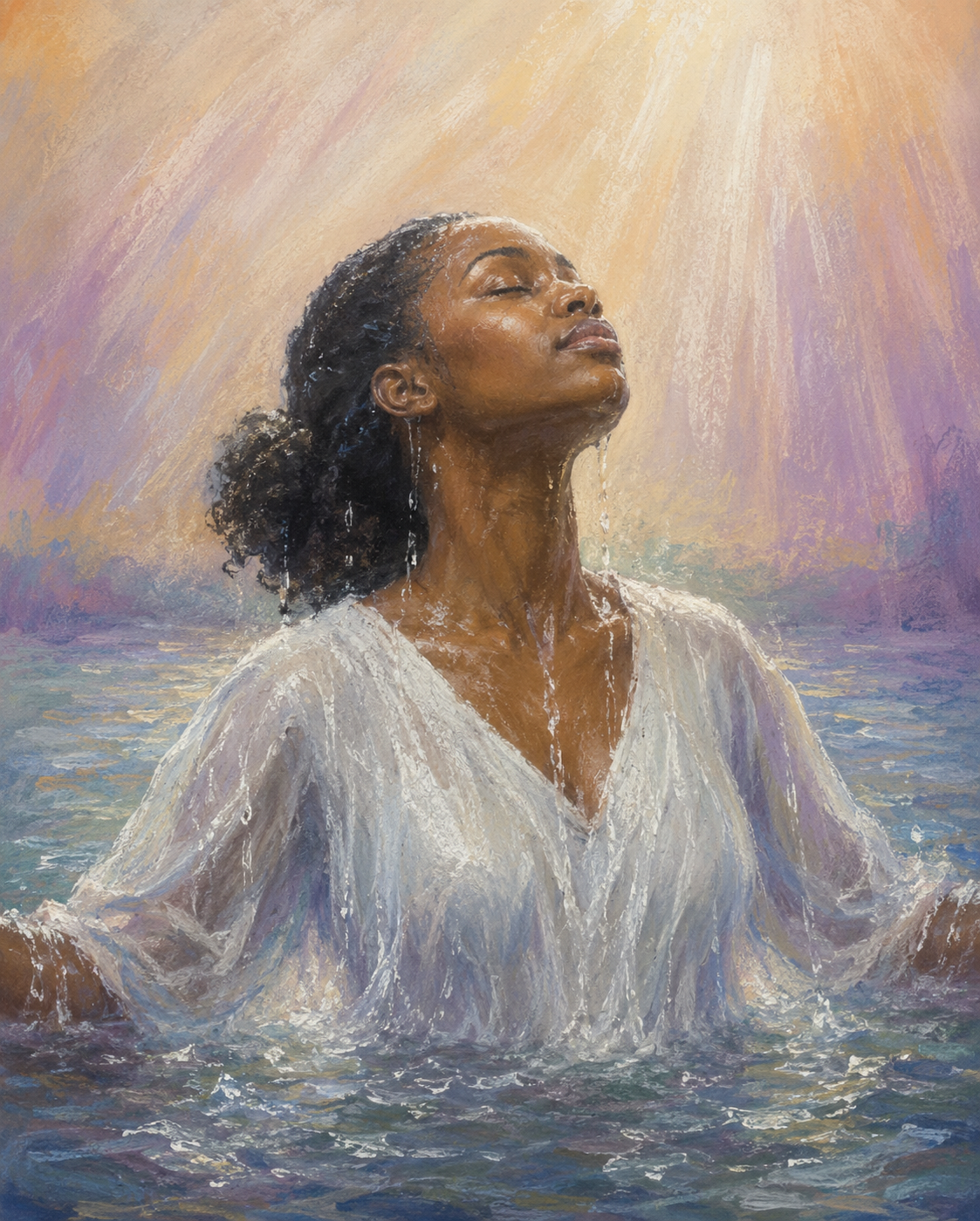 Right Into The Light of Christ | Up From The Water